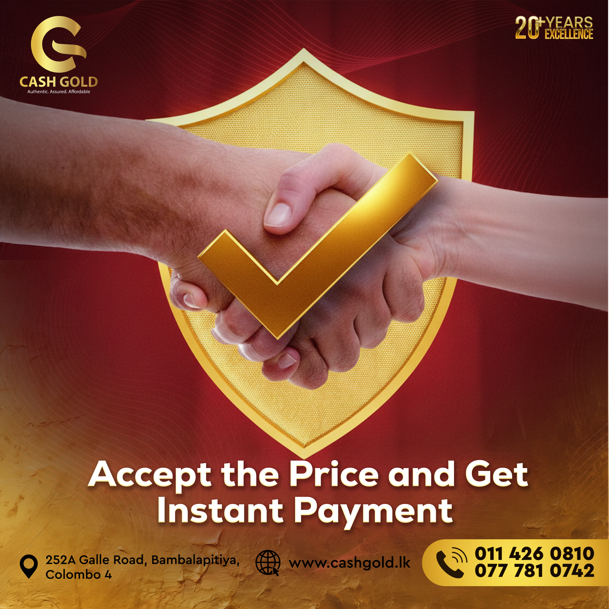 Instant Cash Payment