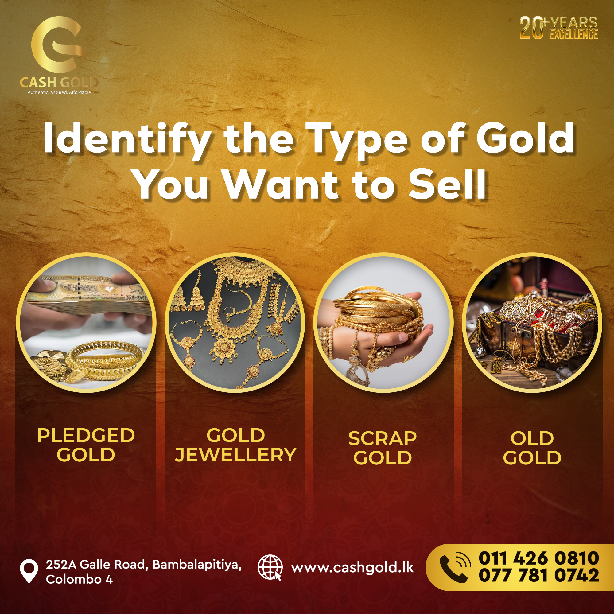 Types of Gold