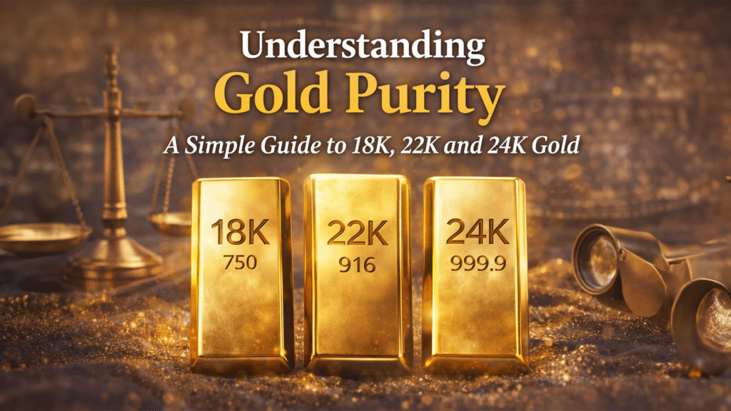 A Simple Guide to Gold Purity: 18Kt, 22Kt and 24Kt Gold