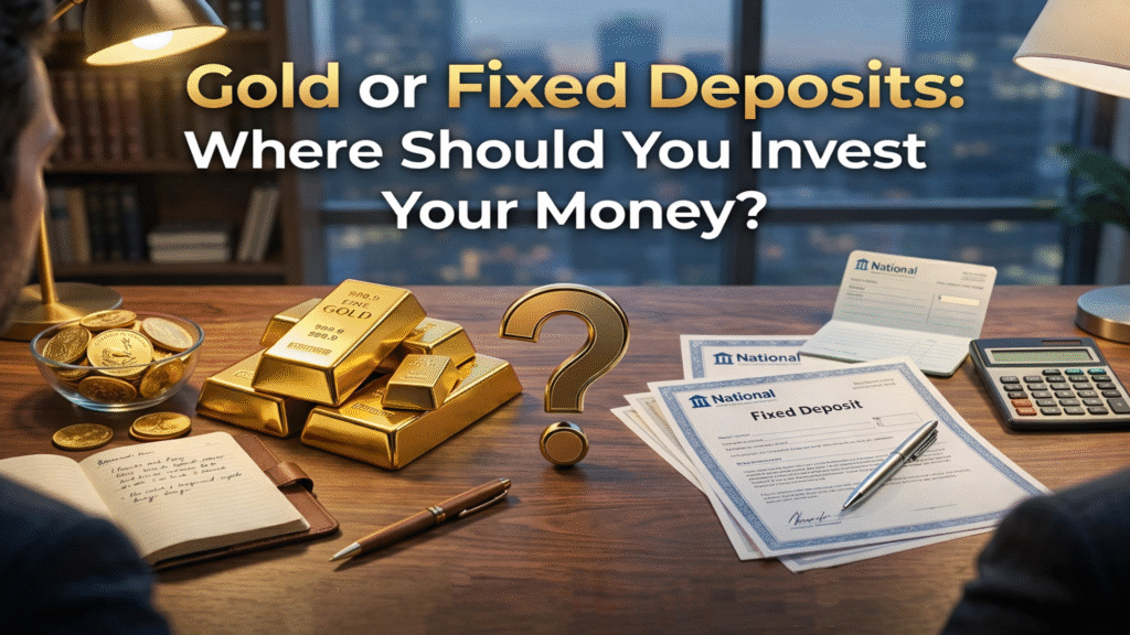 Gold or Fixed Deposits Where Should You Invest Your Money 1