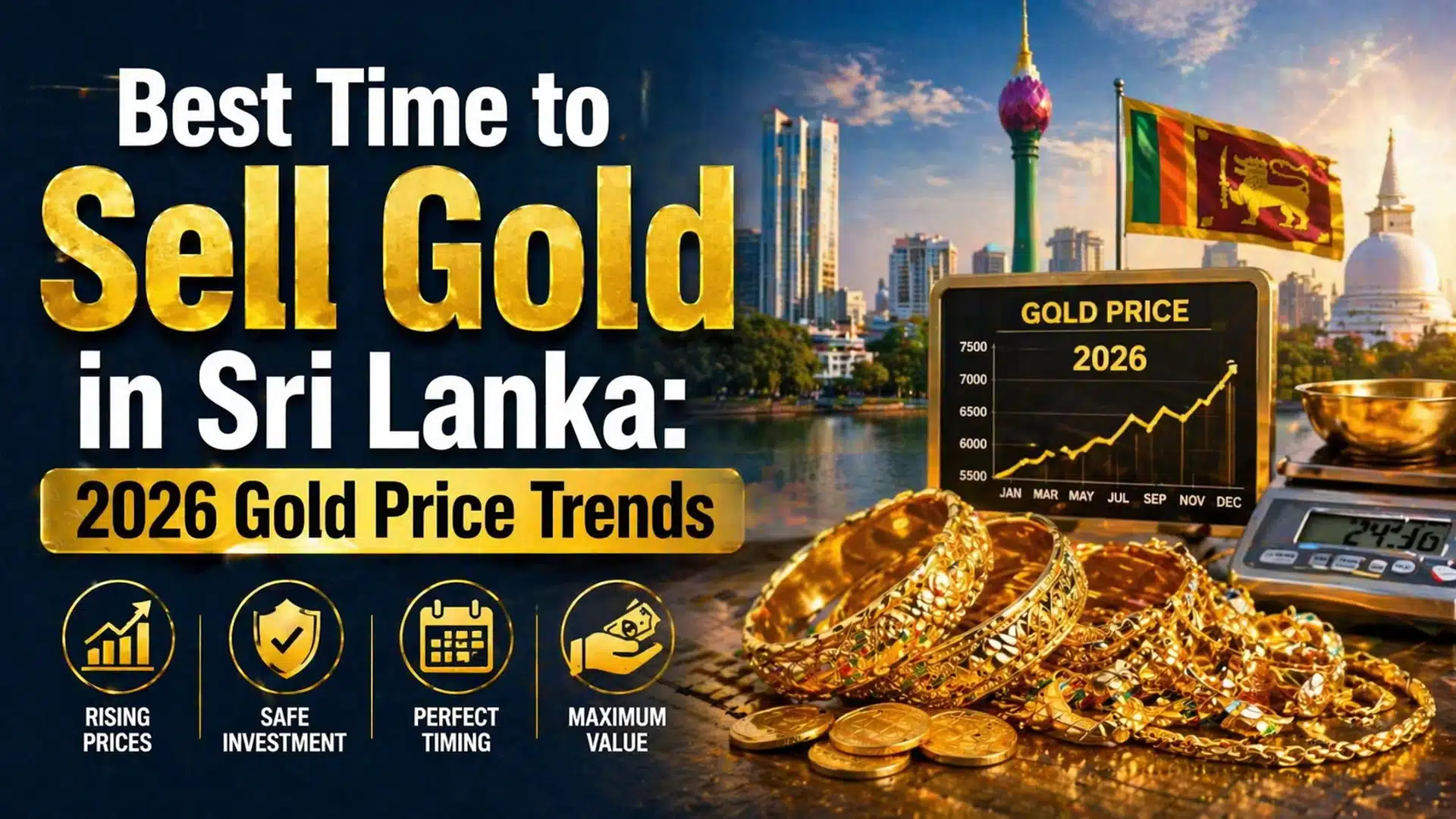 Best time to sell gold in Sri Lanka
